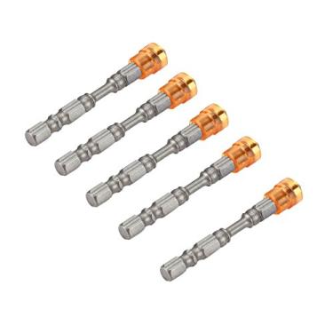 Imagem de Conjunto de pontas de chave de fenda para parafusos de drywall, haste sextavada de 6 mm (amarelo)