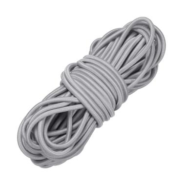Imagem de PATIKIL Cordão elástico elástico, corda elástica de 1/20.3 cm x 81 cm de poliéster resistente para caiaque corda elástica para caiaque lona gravata barco barraca acampamento artesanato faça você mesmo