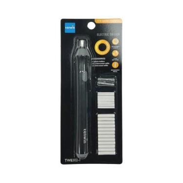 Imagem de Borracha Elétrica Ajustável Com Refil, Alimentada Por Bateria Para Des