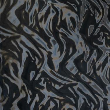 Imagem de Película blackout para janela de vidro manchado ondas do oceano 100% bloqueio de luz privacidade porta deslizante matiz estática controle de calor removível anti UV capa decalque escurecimento quarto