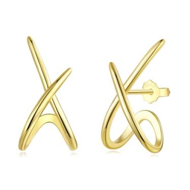 Imagem de GemKing BSE1198 Brincos românticos com gancho de laço, Prata esterlina, Sem Pedra Preciosa