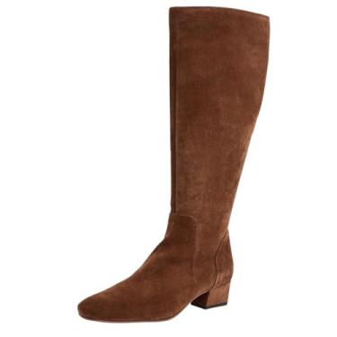 Imagem de Aquatalia Bota feminina Serafina Fashion, Camurça Brandy, 37