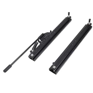 Imagem de Estink Deslizador de Banco Ajustável, Conjunto de Trilho de Banco 2 Peças 320mm/12,6 Pol. Ajustável Em Aço Laminado a Frio para Carro RV Com Kit de Trilho de, Suportes