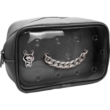 Imagem de Estojo Box, Obi do Brasil, Itabag, com Pin e Corrente, Preto