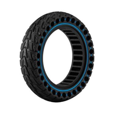 Imagem de Pneu Sólido Off-road 10x2.5 Para Scooter Elétrico Ninebot G30 G30L G30