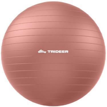 Imagem de Trideer Bola de exercício para ioga, pilates e fitness – Equipamento de bola de estabilidade para academia em casa e cadeira de escritório, acessórios de treinamento de núcleo e equilíbrio