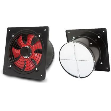 Imagem de HYZHANHONG Ventoinha Axial Industrial à Prova de Explosão 750W, Ventilador de Exaustão com Alto Volume de Ar e Baixo Ruído para Cozinha, Centro Comercial e Escritório (8-16 Polegadas),110v,16inch