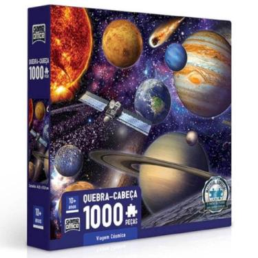 Imagem de Quebra cabeca viagem cosmica 1000 pecas toyster, ., UN
