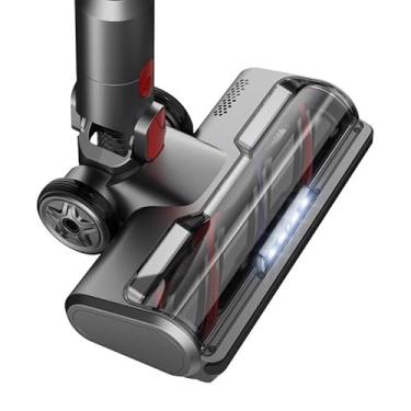 Imagem de Hujscufdjy Compatível com Dyson V7 V8 V10 V11, Aspirador de Pó Elétrico Escova de Sucção de Chão, Acessórios de Cabeça de Rolo de Veludo Macio (Escova de Cerdas de Turbina)