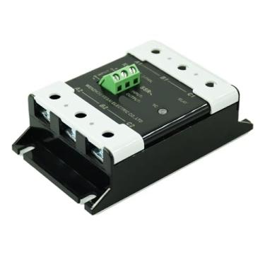 Imagem de Relé de estado sólido trifásico SSR DC-AC10A, DC-AC15A, DC-AC25A, DC-AC40A, DC-AC60A, DC-ac80A Proteção da tampa deslizante Controle CC AC (DC-ac80A)