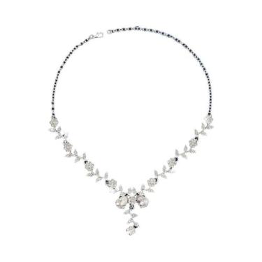 Imagem de Colar Feminino Moderno Com Design De Gota d'Água E Folha, Joia Da Moda