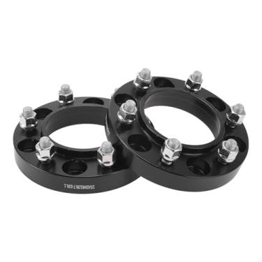 Imagem de INFINAUTO Espaçadores de roda 2 peças 6 x 139,7 mm 108 mm / 4,25" M12 x 1,5 espaçador de roda centralizado espaçadores de roda forjados para Toyota Land Cruiser 1980-1997