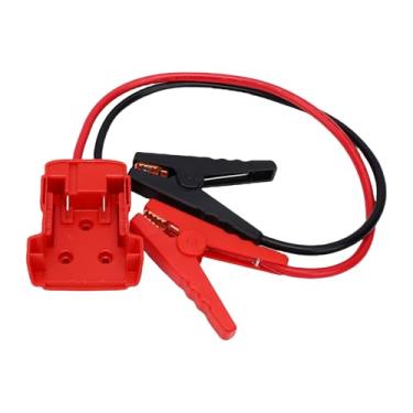 Imagem de KIMISS Cabo de Partida de Ligação Em Ponte 18v Bateria à Prova de Alta Temperatura 8awg Braçadeiras de Reforço Resistentes para Carros Médios Suvs Caminhões Leves Uso de Emergência (2 pés)