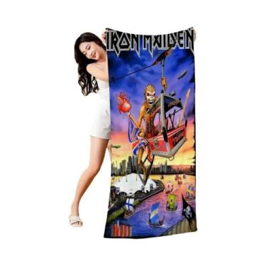 Imagem de Toalha De Praia Grande De Microfibra Absorvente Para Crianças, Estampa