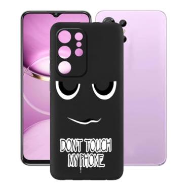 Imagem de AQGGIIXY Capa de telefone para Oukitel C2 (6,5 polegadas), capa protetora ultrafina macia TPU à prova de choque, antiarranhões X antiderrapante, capa de silicone para Oukitel C2 - DUO6