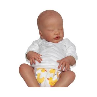 Imagem de Boneca Reborn Realista De 19 Polegadas Feita À Mão NPK Primrose Dormin