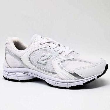 Imagem de Tênis Running Z Balance Vorax Unissex Confortável 530, Branco, Pta, 37