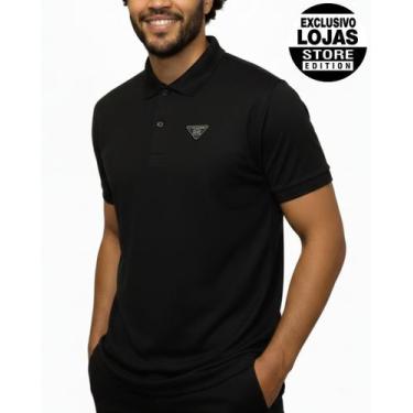 Imagem de Camisa Cyclone Polo Piquet Clean, Preto, G
