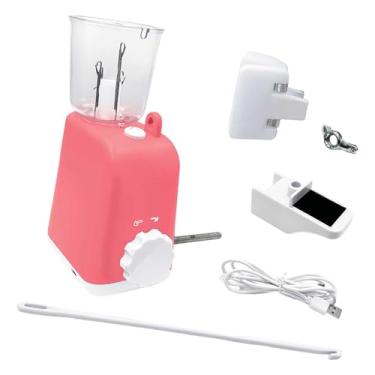 Imagem de Esquirla Máquina de Tricô Elétrica para Crochê, Tricô Manual, Tecelagem e Projetos Artesanais DIY para Adultos e Crianças, Rosa