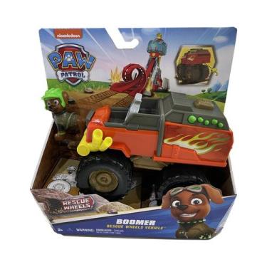 Imagem de Caminhão De Brinquedo Com Rodas Grandes Da Patrulha Canina Para Menino