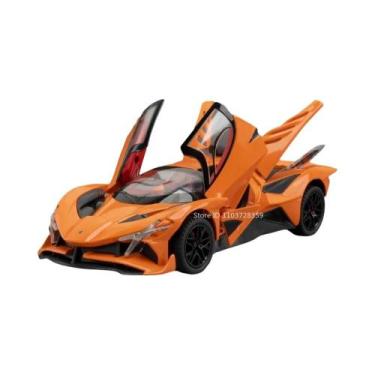 Imagem de Modelo De Carro Esportivo Miniatura Apollo EVO Em Escala 1:24, Em Liga