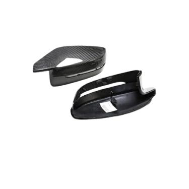 Imagem de M2 m3 m4 compatível com bmw g87 g80 g81 g82 g83 capa de espelho de fibra de carbono substituição tampas de visão traseira da porta lateral lhd rhd(Fit RHD car only)