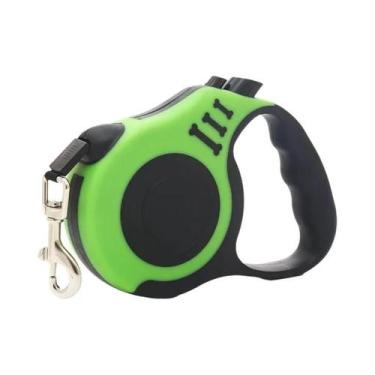 Imagem de Coleira Retrátil Para Cães 3m 5m, Guia De Nylon Para Filhotes De Cães 