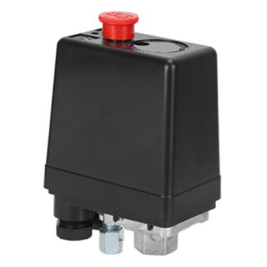 Imagem de Hyuduo Válvula de Controle de Pressão do Regulador do Compressor de Ar Compressor Automático 0,5-0,8MPA 220V 240V 20A Com G1/4in Feminino Feminino para Bomba de Compressor de Ar