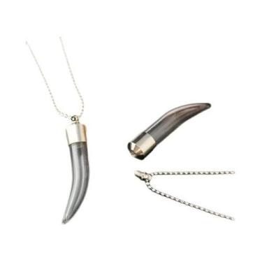 Imagem de Colar de Urna com Medalhão de Vidro para Cremação - Joia com Pingente 