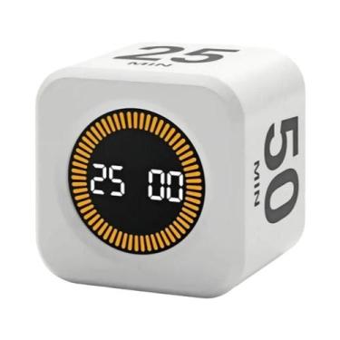 Imagem de Timer Digital Silencioso Pomodoro Para Cozinha, Estudo E Banho 5/10/25