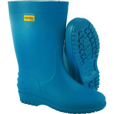 Imagem de Bota Azul PVC com Forro 36/37 Vonder