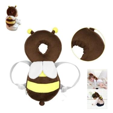 Imagem de Mochila Protetor Cabeça Bebe Almofada Anti-queda
