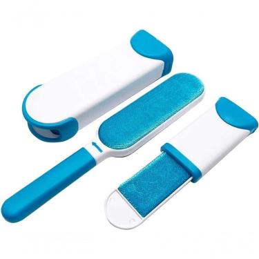 Imagem de Escova Portátil Papa Bolinhas Tira Pelo Reutilizável Cães Gatos Pets Multiuso