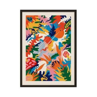 Imagem de Pôster De Impressão Em Tela Abstrata Retrô, Arte Clássica Para Decoraç