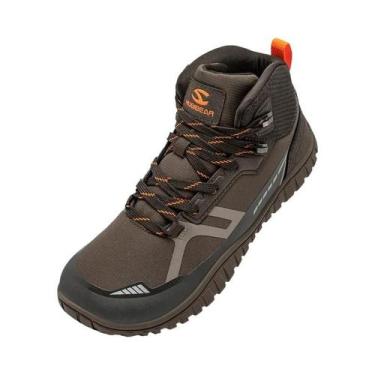 Imagem de Tênis Unissex De Caminhada Com Bico Largo Antiderrapante Cano Médio Es