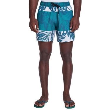 Imagem de Short Dudalina Masculino D'Água Floral Verde Escuro-Masculino