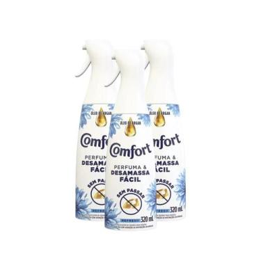 Imagem de Kit 3 Und Comfort Refresh Perfuma E Desamassa Fácil De Roupa - Unileve