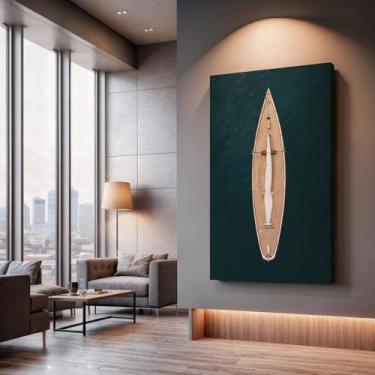 Imagem de Quadros Decorativos Prancha Solitária 130x90 Moderno Luxo Sala Quarto 