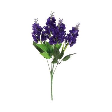 Imagem de Buquê De Jacintos Artificiais De 13,8 Polegadas, Flores Falsas Para Ce