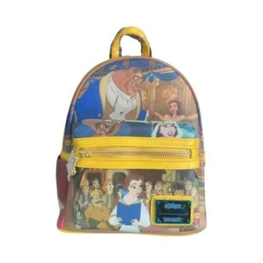 Imagem de Mochila Mini Cosplay Disney Loungefly Em Couro PU, Bolsa De Desenho An