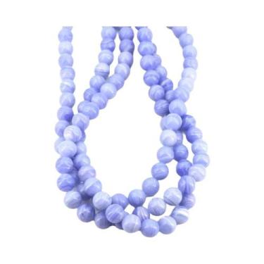 Imagem de Contas De Pedra Natural De Quartzo Transparente Redondas Soltas, Fio D