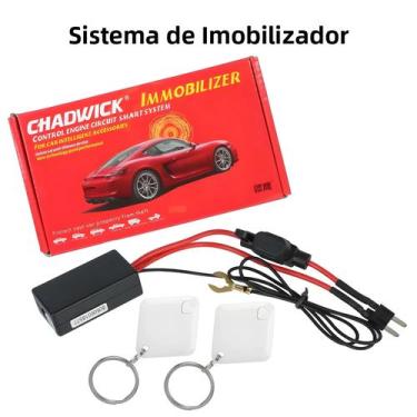 Imagem de Sistema Antifurto Sem Fio RFID M506 Imobilizador 12V Bloqueio De Motor