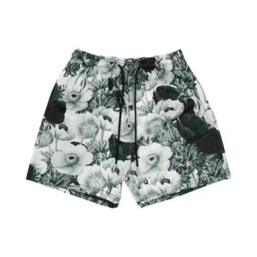 Imagem de Shorts De Verão Em Malha Para Homens, Calças Casuais De Fitness Para H