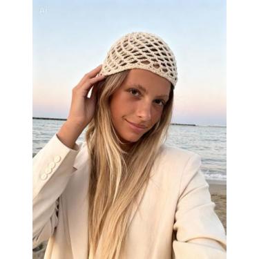Imagem de Chapéu de croche headpieces gringa verão bandana tricot moda - Envelop