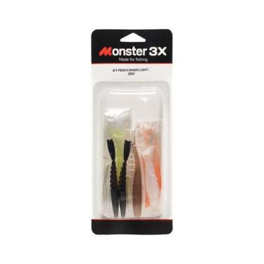 Imagem de Kit de Iscas Artificial Shads Light - Monster 3X
