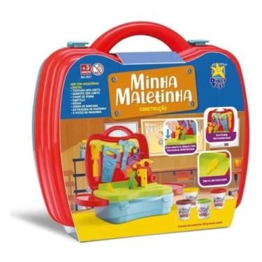 Imagem de Kit Massinha Para Modelar Minha Maletinha - Construção C/ Ferramentas 
