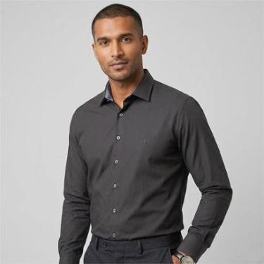 Imagem de Camisa Dudalina Slim Lisa Masculino-Masculino