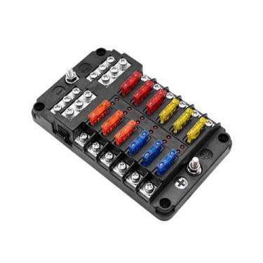 Imagem de Caixa Porta Fusível para Carros e Barcos 32V 100A - Barco Novo