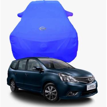 Imagem de Capa de Carro Nissan Livina Tecido  Lycra Premium - Cadilhe Capas, Azu