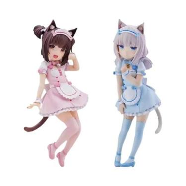 Imagem de Figura De Anime NEKOPARA De 18CM, Gato Fofo Como Empregada, Modelo Col